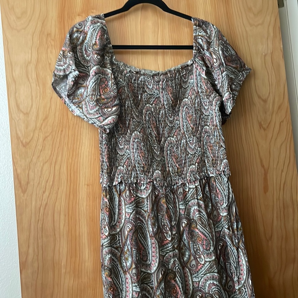 Patterned jumper suit
